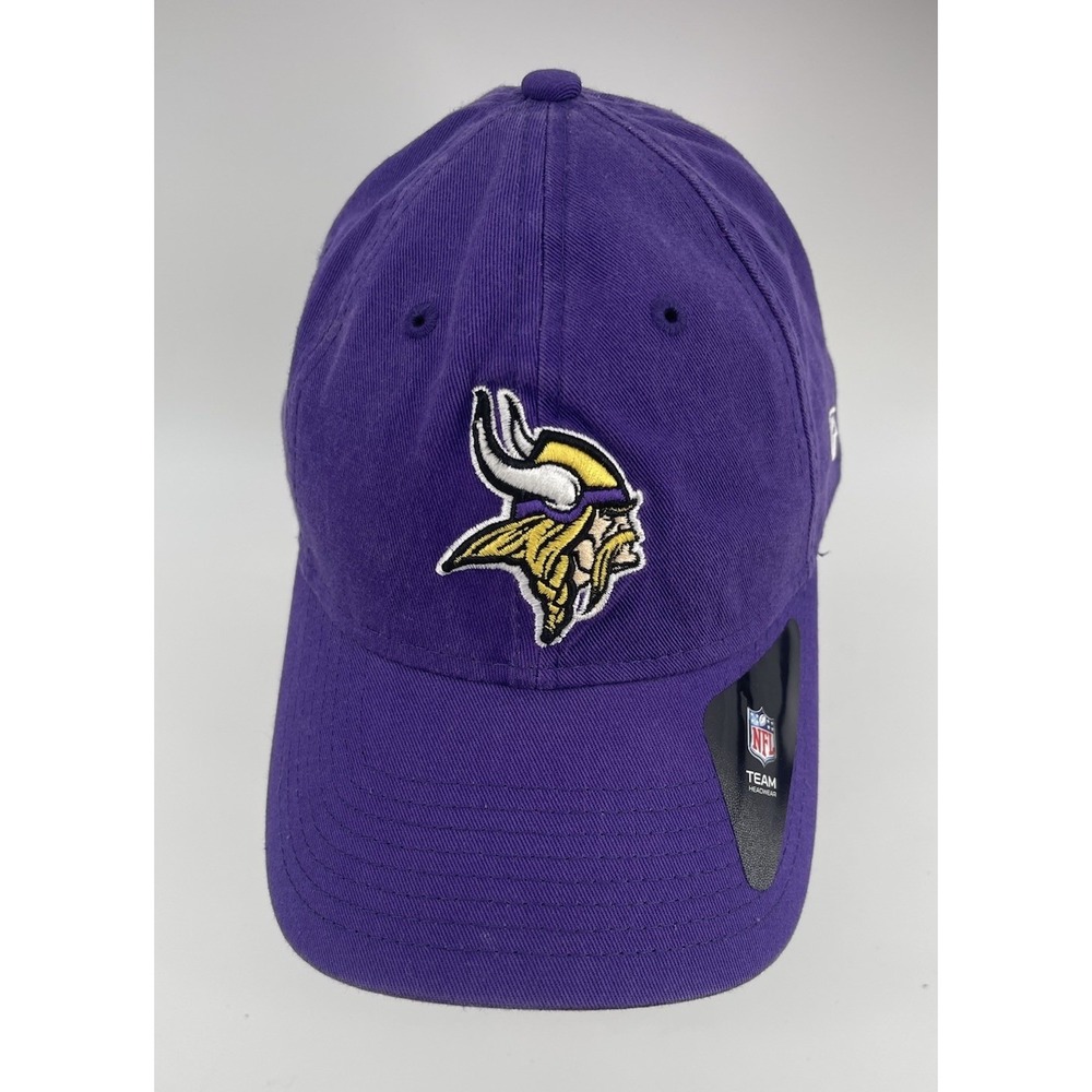 New Era Minnesota Vikings Women's 9TWENTY Purple Strapback Hat NFL Cap OSFA - Picture 2 of 10
